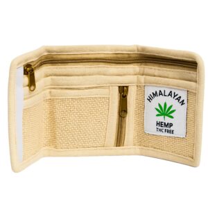 Naturexpress Eco-Friendly Hemp Wallet for Men & Women – Slim Handloom Cotton Trifold Design | Khadi Card Holder, Travel Pouch & Stylish Pocket Wallet | Sustainable Handmade Gift Under ₹300