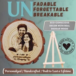 Wooden photo frame for desk and wall décor – premium handcrafted frame for weddings, anniversaries, and office spaces