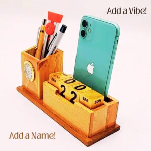 NatureXpress 4-Compartment Desk Organizer – Portable Plastic Study and Office Storage