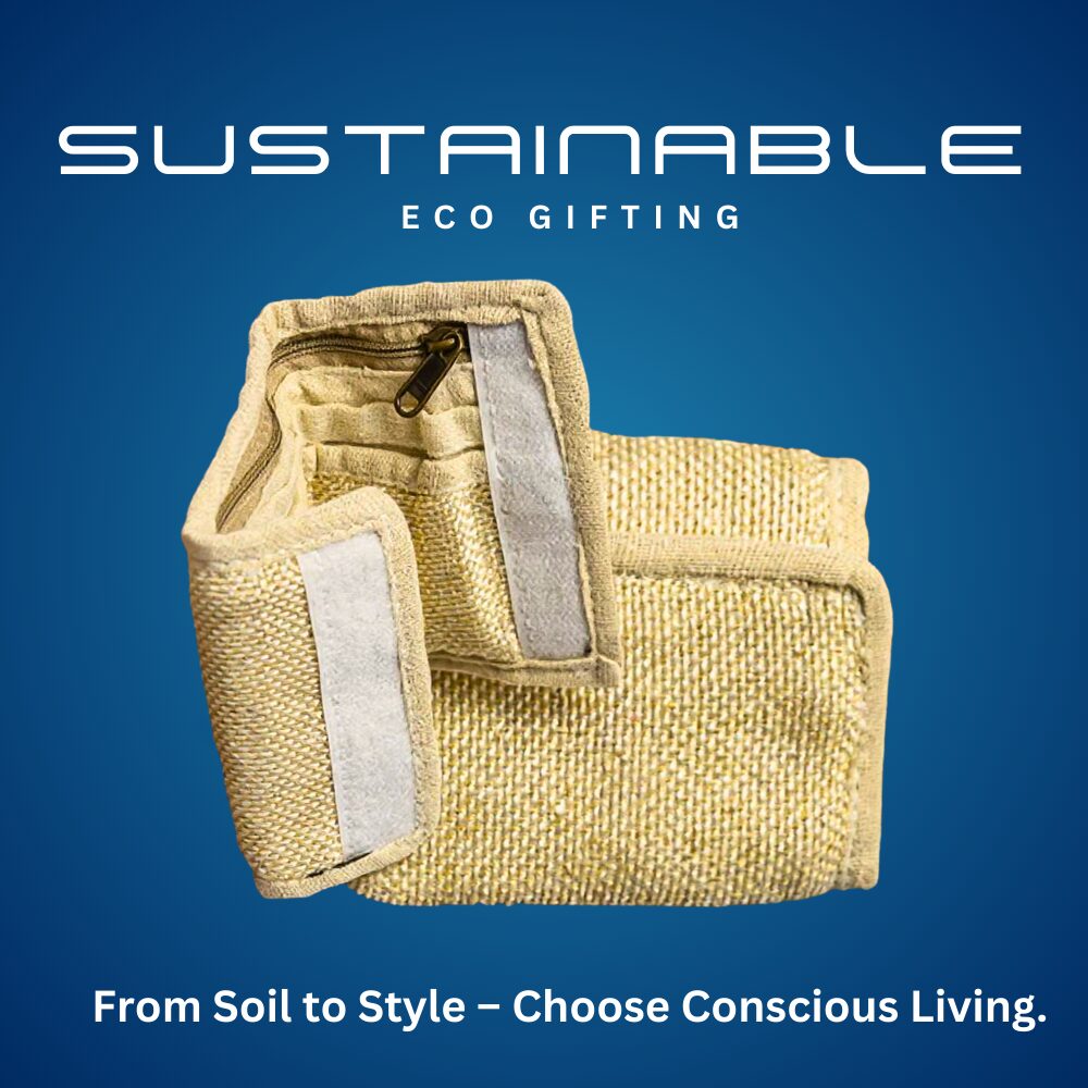 Unisex Hemp Wallet Eco-Friendly Handloom Cotton Trifold Wallet | Slim & Stylish Sustainable Purse - Image 6