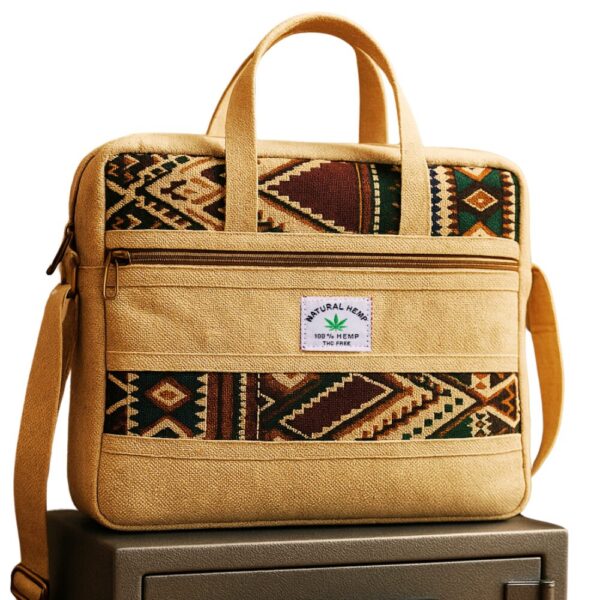 hemp laptop bag