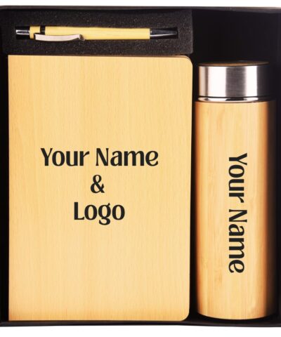 Corporate Gifts Set | Premium Personalized Bamboo Gift Set for Employees, Clients & Festivals – Naturexpress