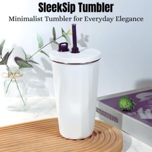 insulated stainless steel Tumbler with Straw