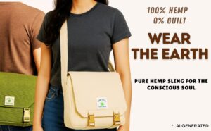 hemp laptop bag