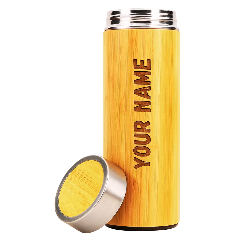 Personalized Bamboo Bottle